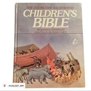 3 for $15 💥 Doubleday Illustrated Bible 384 pages 9 1/2” X 71/2” Some damage
